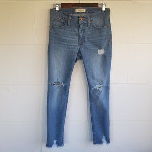 Madewell 9" High-Rise Skinny Jeans sz 27s